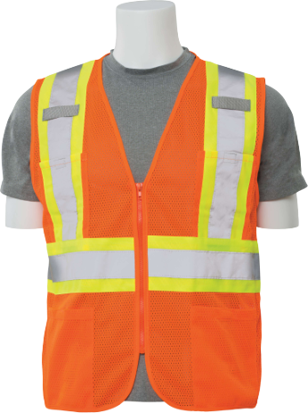S383P CL 2 MULTI-POCKET SAFETY VEST - Product - Delta Plus