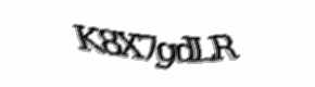 Security check image, please type the characters shown