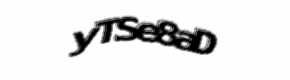 Security check image, please type the characters shown