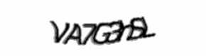 Security check image, please type the characters shown