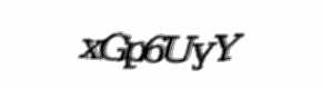 Security check image, please type the characters shown