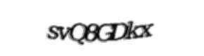 Security check image, please type the characters shown