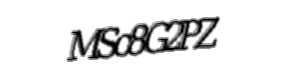 Security check image, please type the characters shown