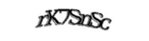 Security check image, please type the characters shown