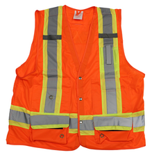 SURVEYORS VEST ORG POCKETS