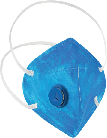 MASCARA PFF2 COM VALVULA DELTA PLUS