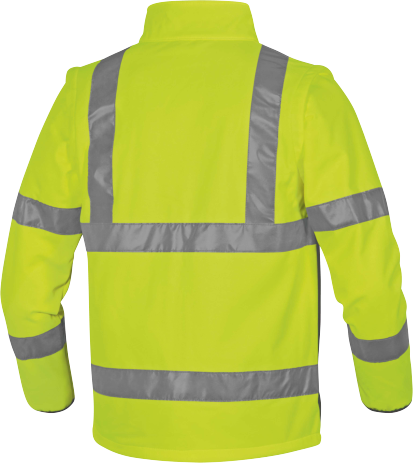 Deltaplus reflexná softshellová bunda MOONLIGHT2 2v1