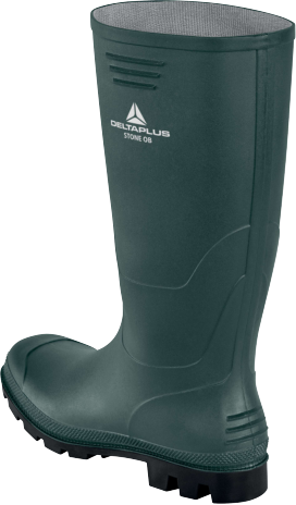 Deltaplus PVC ČIŽMY STONE OB, ČIERNA 39