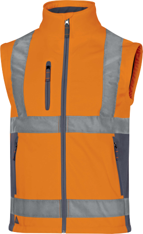 Deltaplus reflexná softshellová bunda MOONLIGHT2 2v1