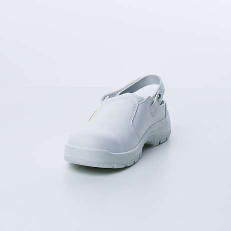 Deltaplus Agrotyp Sicherheitsclogs Größe 38 - Weiße Arbeitsclogs Mit Wasserdichtem Obermaterial