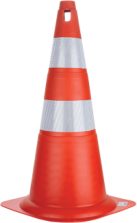 CONE FLEXÍVEL REFLETIVO 70 CM