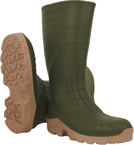 Bota De Agua Dunlop Work-It Full Safety S5 SR Verde-36 | Leroy Merlin
