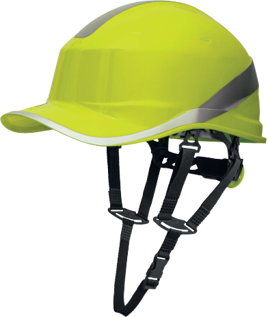 Casquette De Sécurité Style Baseball Avec Bandes Réfléchissantes – Visibilité Améliorée – Taille Unique 53-63 Cm
