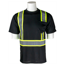 9006 NON-ANSI SHORT SLEEVE TEE WITH CONTRASTING TAPE