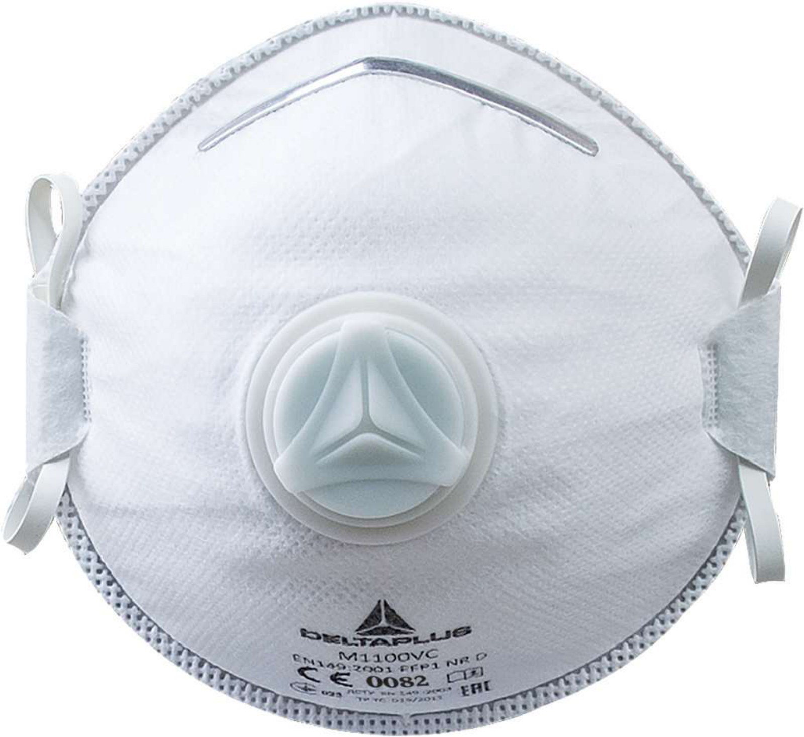 Box of 10 disposable masks P1 with valve