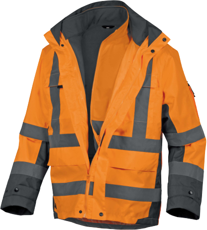 Deltaplus reflexná BUNDA TARMAC 4v1